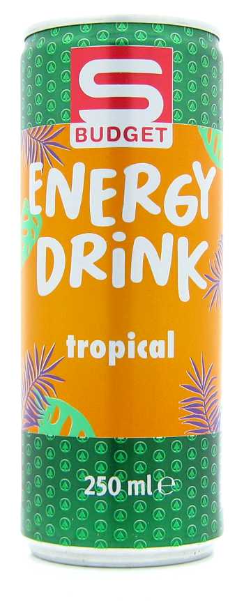 Budget Energy drink Tropical
