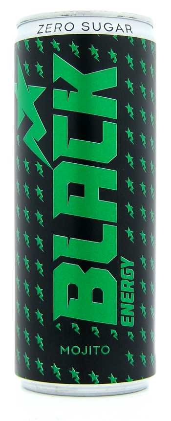 Black 2025 Mojito Zero sugar