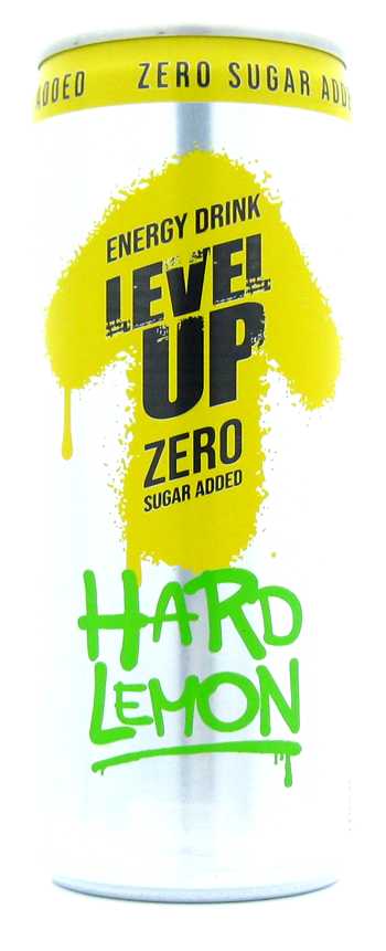 Level up Zero sugar added Hard lemon
