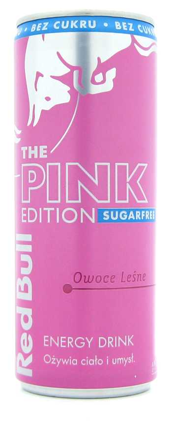 Red Bull Edition Pink Sugarfree Owoce lesne