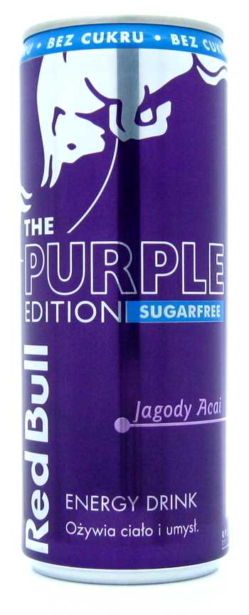 Red Bull Edition Sugarfree Purple Jagody acai