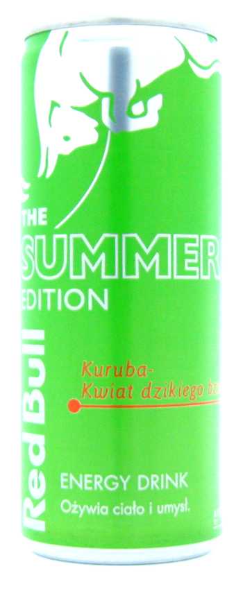 Red Bull Edition Summer Kuruba-Kwiat dzikego bzu