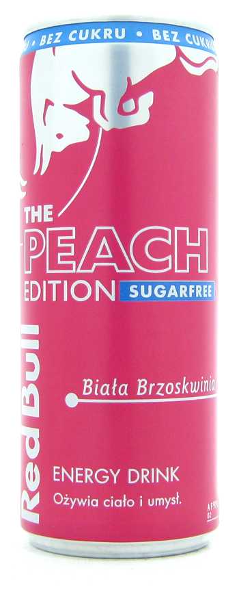 Red Bull Edition Summer Sugarfree Biala brzoskwinia 1