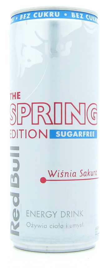 Red Bull Edition spring Wisnia sakura Sugarfree