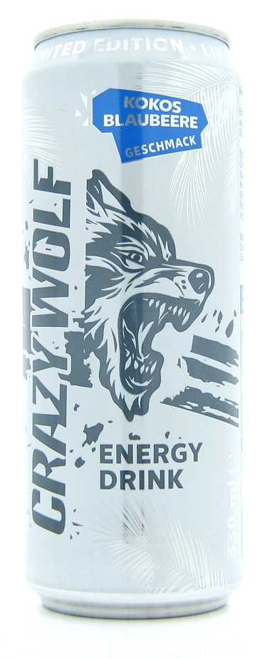 Crazy wolf Kokos blaubeere