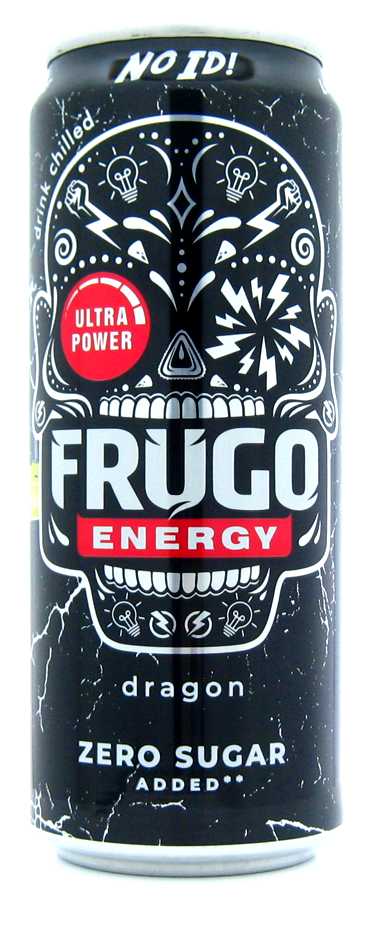 Frugo Black Dragon Zero sugar added No ID Buy and win