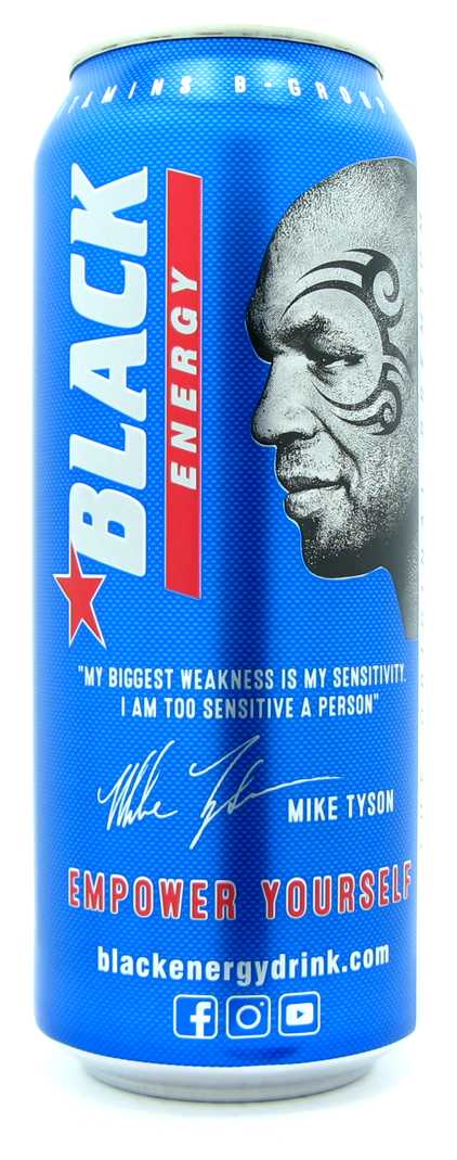 Black Mike Tyson Empower Yourself 3 Blueberry