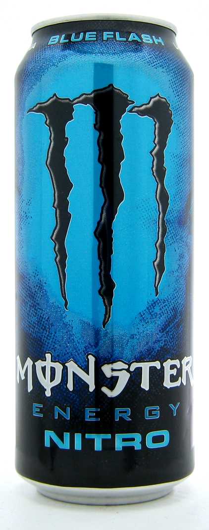 Monster Nitro Blue flash