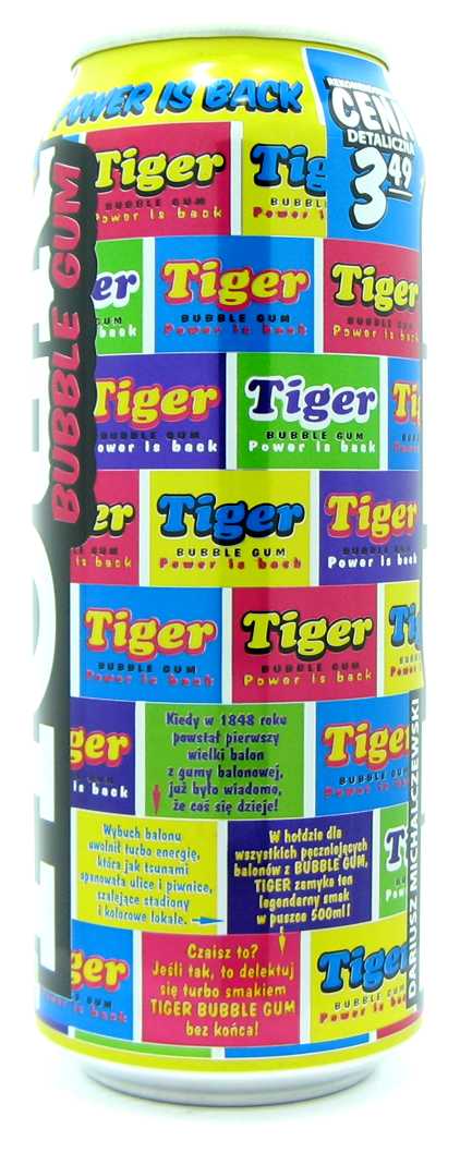 Tiger Bubble Gum 3.49